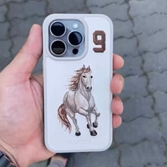 PREMIUM WHITE LEATHER PHONE CASE