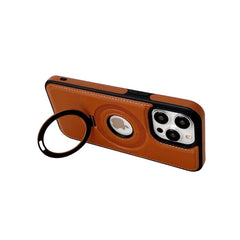 PREMIUM BROWN LEATHER PHONE CASE