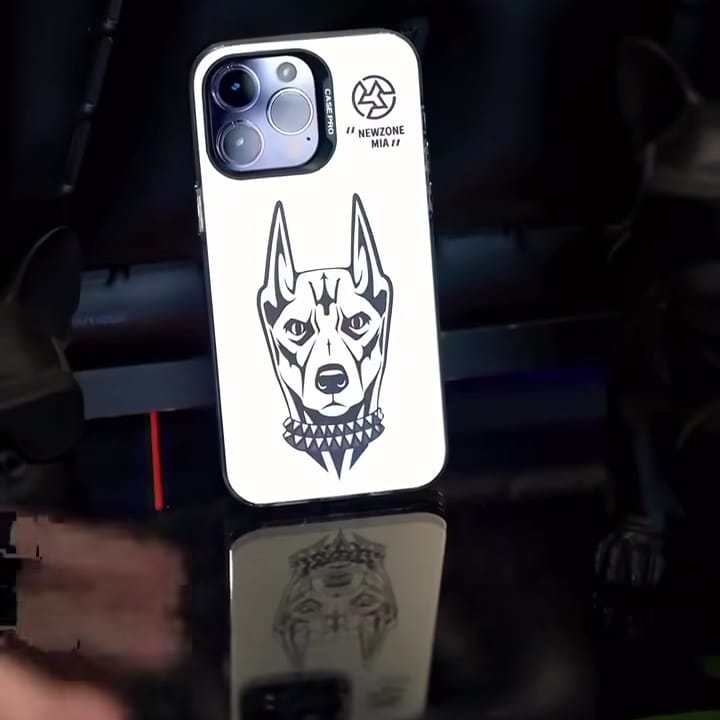 Dobermann Defender Radiant Phone Case